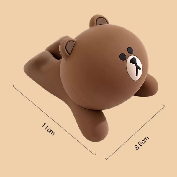 LINE FRIENDS 立體造型擺設 平板電腦支架 電話手機座 Modeling Tablet Phone Holder <LINE_0114>