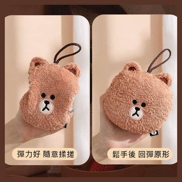 LINE FRIENDS 起泡擦背 沐浴擦 沖涼刷 Foaming Shower Brush <LINE_0123>