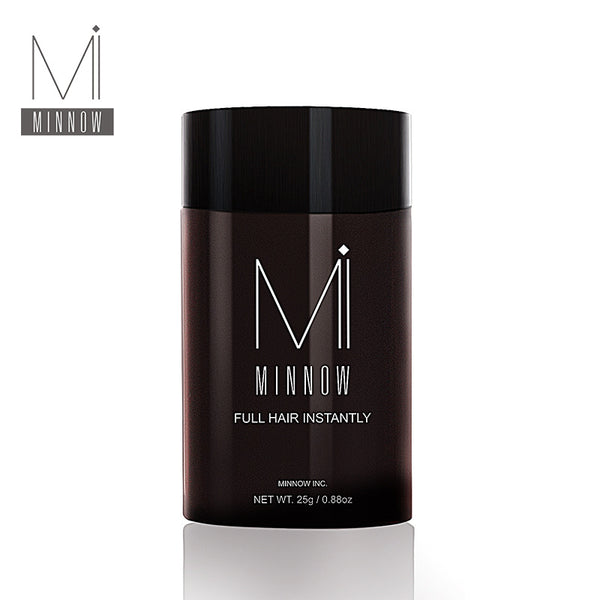 Minnow 純天然增髮纖維頭髮粉 - 黑色 Minnow Natural Hair Powder Fiber - Black