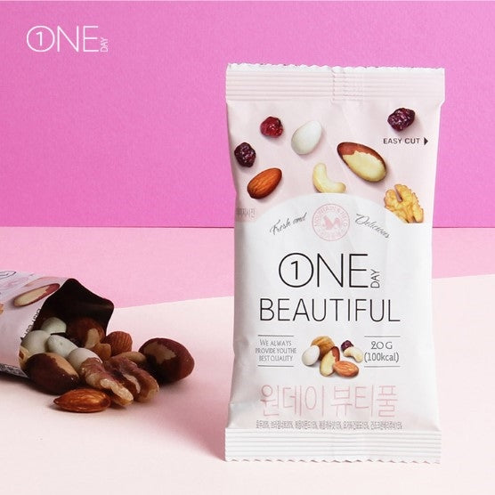 韓國Mountain & Field美麗版每日果仁日常堅果 10包 (code: 0394) Korean one day beautiful nuts pocket nuts 10 bags  (code: 0394)