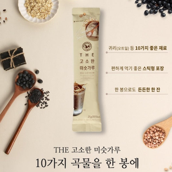 韓國 Mountain & Field 10種穀物沖劑飲品 10穀茶 Korea Mountain & Field 10-Grain Mixed Powder Drink 25g x 5bags