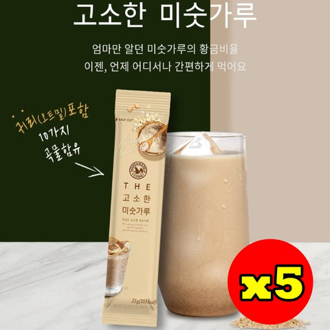 韓國 Mountain & Field 10種穀物沖劑飲品 10穀茶 Korea Mountain & Field 10-Grain Mixed Powder Drink 25g x 5bags