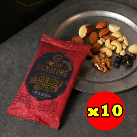 韓國Mountain & Field紅色經典版每日果仁日常堅果 Korea Mountain & Field Red Signature Nuts Pocket Nuts 25g x 10