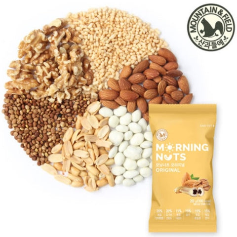 韓國Mountain & Field早晨版經典 每日果仁日常堅果 10包 Korean Mountain & Field Morning Nuts (Original) 10 bags