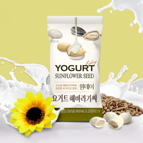 韓國Mountain & Field乳酪 葵花籽 向日葵籽 每日果仁 20g x 10包 Korea Mountain & Field Yogurt Sunflower Seed Pocket Nuts 20g x 10 bags