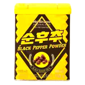 韓國No Brand 100% 黑胡椒粉 N1247 100g Korean No Brand 100% Black Pepper Powder N1247 100g