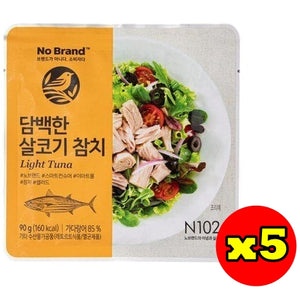 韓國No Brand 油浸吞拿魚 90g Korean No Brand Light Tuna in Oil 90g N102