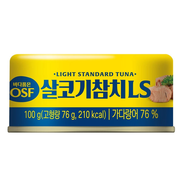 韓國OSF 原味低脂 即食吞拿魚 Light Standard Canned Tuna 100g