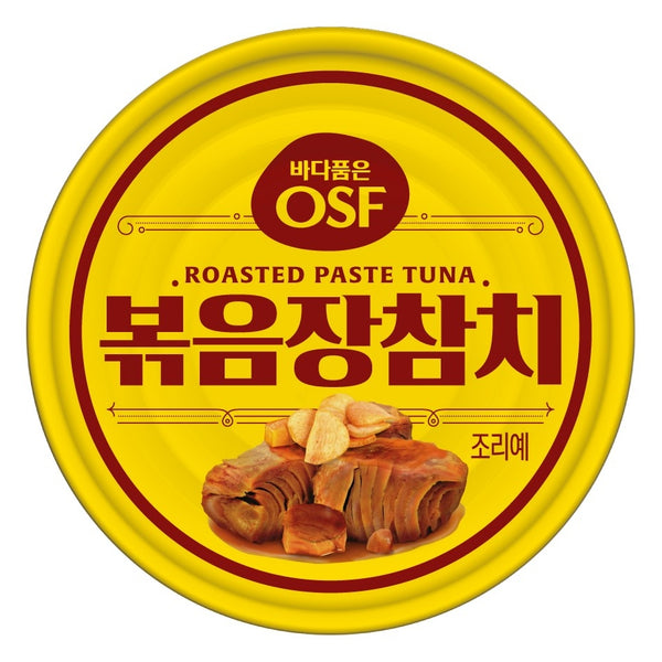韓國OSF 蒜香焗製風味 即食吞拿魚 Roasted Paste Canned Tuna 100g