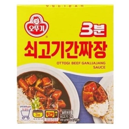 韓國 不倒翁 牛肉乾炸醬 三分鐘料理 Korean Ottogi 3-Minute Beef Ganjjajang Sauce 200g