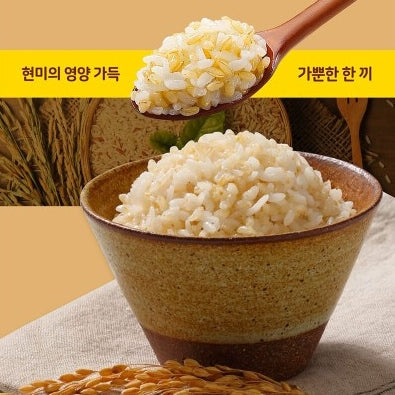 韓國不倒翁 O'u 輕食 微波叮叮 即食飯 糙米飯 150g Korean Ottogi O'u Light Instant Rice Cooked Brown Rice 150g