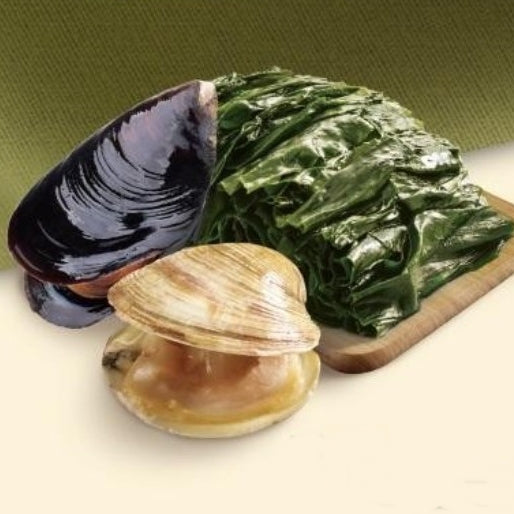 韓國八道王孔雀蛤青口海帶 海鮮湯麵 Korean Paldo Lilies Mussels Seaweed Soup Ramen Noodles 110g x4