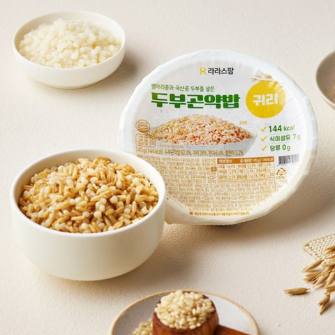 韓國 Rarasfarm 144Kcal 豆腐蒟蒻飯 即食飯 Korea Instant Rice Cooked Tofu Konjac Rice 145g