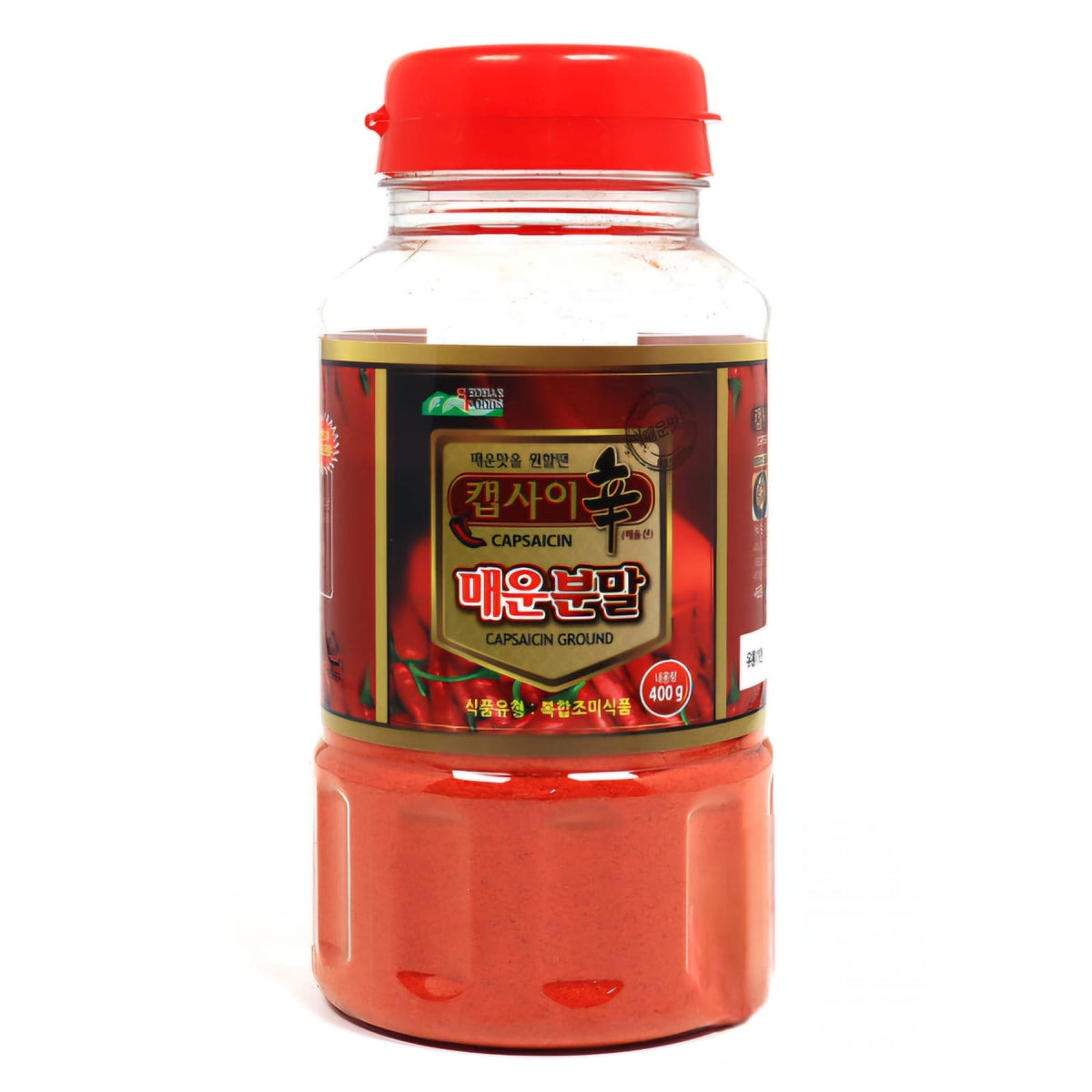 韓國 Seohau 辣椒粉 幼身 Korea Seohau Capsaicin Hot & Spicy Powder 400g 캡사이신매운분말