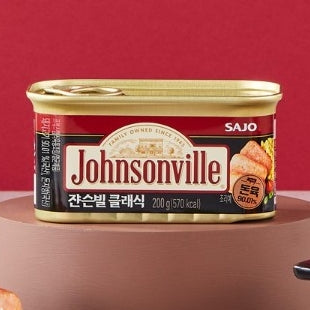 Sajo x Johnsonville 即食 經典濃香午餐肉 Classic Sajo x Johnsonville Korean Classic Luncheon Meat 200g
