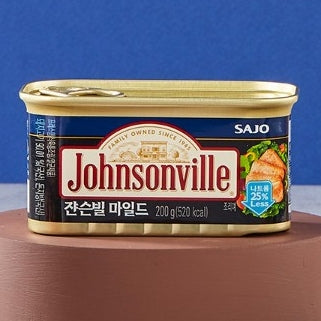 Sajo x Johnsonville 即食 清爽低鹹午餐肉 Mild Sajo x Johnsonville Korean Mild Luncheon Meat 200g
