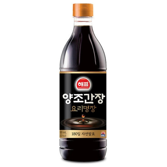 韓國三祖海牌 大師烹飪醬 釀造醬油 (180日發酵) 930ml Korean SAJO Haepyo Master Cooking Sauce Brewed Soy Sauce 930ml