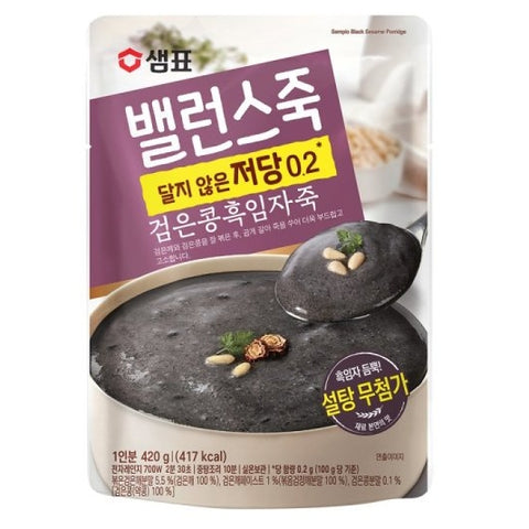 韓國 膳府 黑芝麻粥 即食粥 Korea Sempio Black Sesame Porridge 420g
