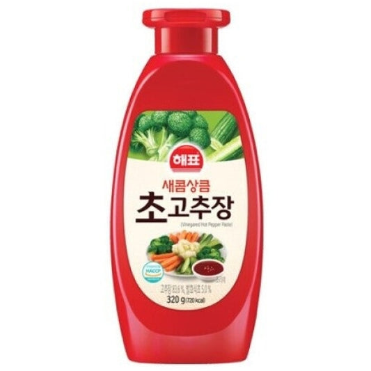 韓國三祖韓式拌飯辣椒醬 辣椒拌飯醬 醋辣椒醬 Korean Sajo Vinegared Gochujang Bibimbap Hot Sauce 320g