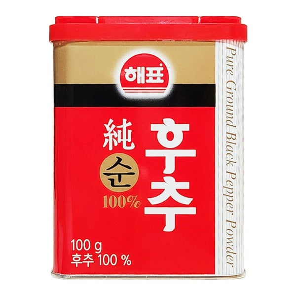 韓國三祖100%純黑胡椒粉 Korean Sajo 100% Pure Black Pepper Powder 100g