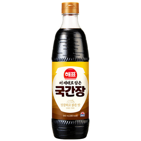 韓國三祖海派湯豉油 840ml Korean Sajo Haepyo Soup Soy Sauce 840ml