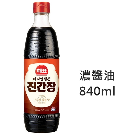 韓國三祖濃醬油 黑醬油 Korean Sajo Dark Soy Sauce 840ml