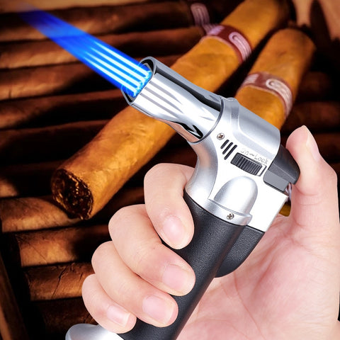 [JC-616 強力4火] 雪茄 點火槍 打火槍 點火器 打火機  [JC-616 4 Flame] Cigar Lighter <hm0565>