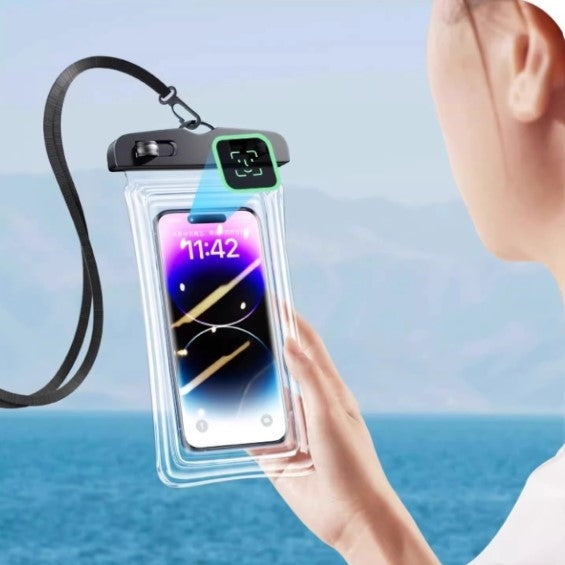 7" 游泳手機防水套 觸控靈敏 7" Mobile Phone Swimming Waterproof Case Bag (Touch Sensitive) <hm0582>