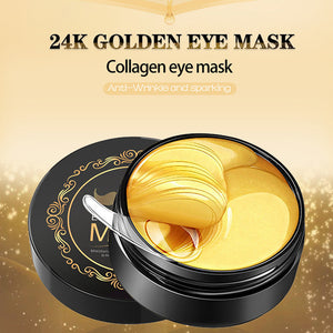 24K 黃金金箔全效啫喱眼膜 (60片) 保濕 亮白 緊緻 24K Gold Eye Treatment Mask (60pcs) Under Eye Patches <hm0595>