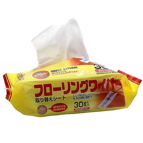 日式一次性靜電除塵紙 (30枚入/包) Japanese Style Disposable Electrostatic Dust Removal Paper (30pieces/pack) <hm0615>