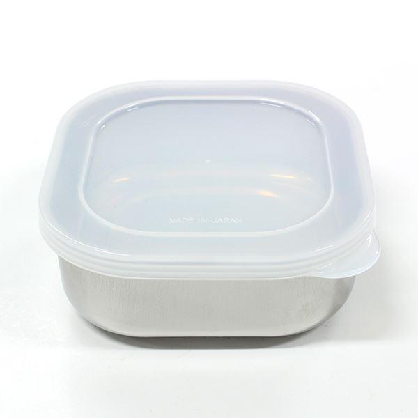 日本不銹鋼附蓋食物保鮮盒 Japan Stainless Steel Circle Food Container With Lid <hm0625>