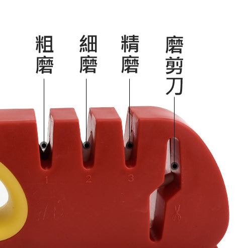 磨刀器 (適用於 各種菜刀、水果刀、較剪) [顏色隨機] Knife Sharpener (Suitable for Kitchen Fruit Knife, Shears) [Random Color] <hm0628>