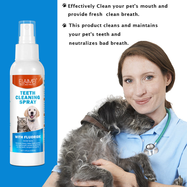 ELAIMEI 牙齒清潔噴霧 120ml ELAIMEI Teeth Cleaning Spray 120ml <hm0638>