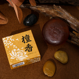 檀香皂 100g Sandalwood Soap 100g <hm0640>