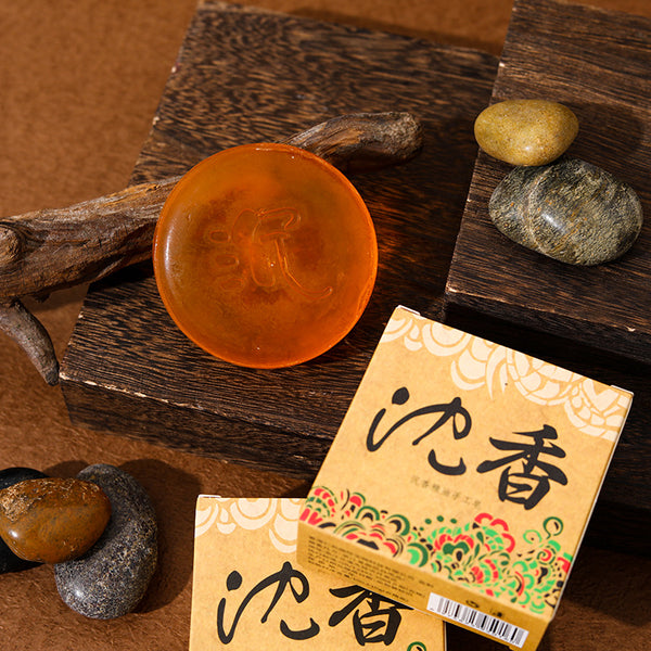 沉香皂 100g Agarwood Soap 100g <hm0641>