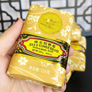 蜂花檀香皂 125g Bee & Flower Sandalwood Soap 125g <hm0642>