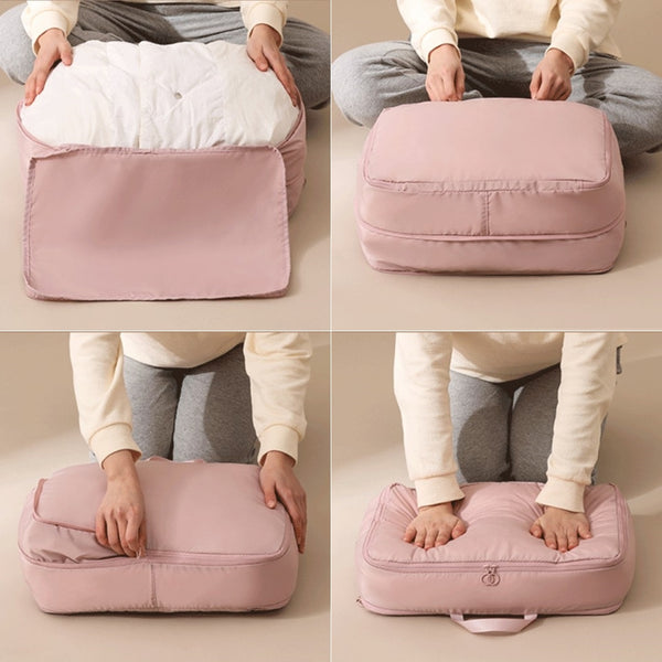 旅行行李衣物壓縮收納袋 壓縮收納包 Travel Luggage Clothing Compression Storage Bag <hm0668>