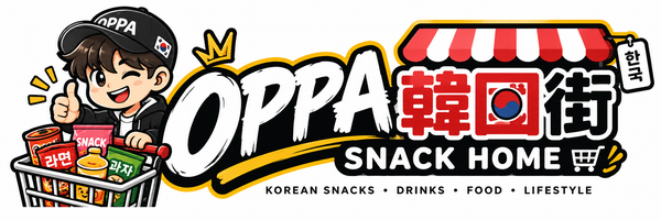 OPPA 韓國街 Snack Home 新品牌 Logo