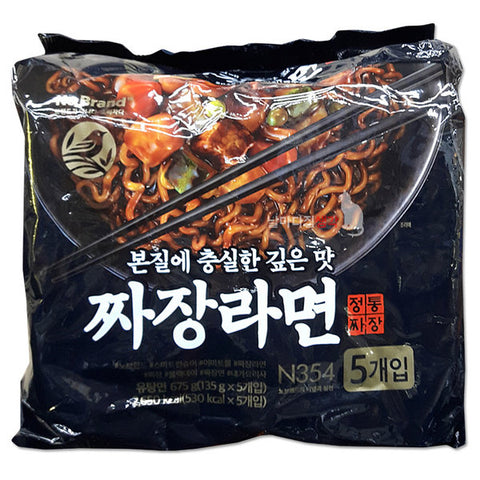 韓國 Noband 十大銷售 N354 炸醬麵 135g x 5個 Korean Noband Jjaj ang Ramen N354 135g pack of 5