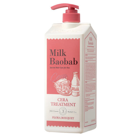 韓國Milk Baobab 順滑護髮素 1200ml 迷人花香 Korean Milk Baobab Treatment 1200ml Flora Bouquet
