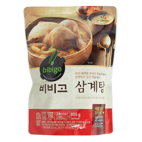 韓國必品閣韓式人蔘雞湯 800g (即食料理湯包) Korean CJ Bibigo Samgyetang (Ginseng Chicken Stew) 800g