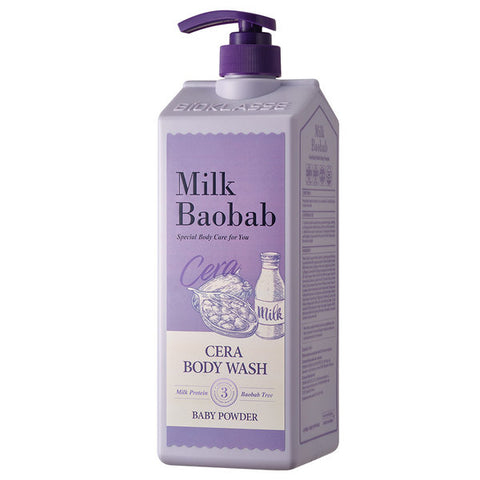 韓國Milk Baobab 香薰沐浴露 1200ml 爽身粉味 Korean Milk Baobab Body Wash 1200ml Baby powder