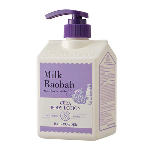 韓國Milk Baobab 潤膚露 600ml 爽身粉味 Korean Milk Baobab Body Lotion 600ml Baby powder