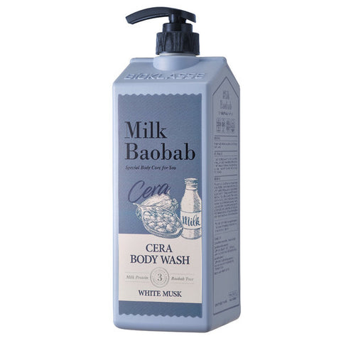 韓國Milk Baobab 香薰沐浴露 1200ml 白麝香花 Korean Milk Baobab Body Wash 1200ml White Musk