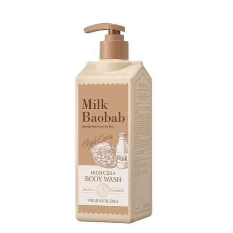 韓國Milk Baobab香薰沐浴露 500ml 梨和小蒼蘭 Korean Milk Baobab Body Wash 500ml (Pear and Freesia)