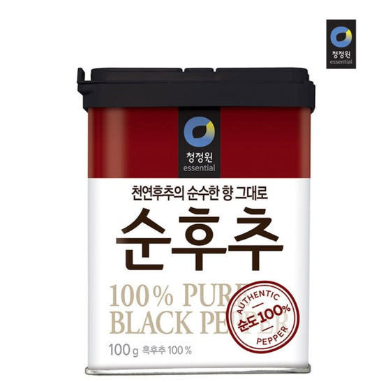 韓國清靜園100%純黑胡椒粉100克 Korean Chung Jung One 100% Pure Black Pepper Powder 100g