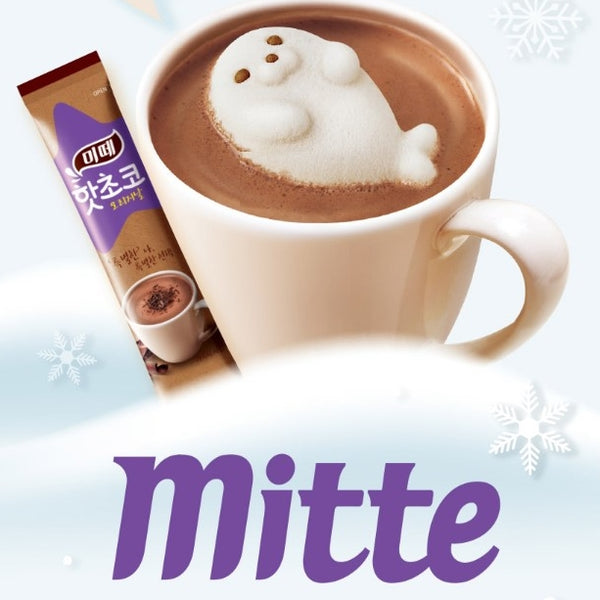 韓國 DONG SUH Mitte 即沖海豹棉花糖朱古力粉 [2022冬季限定版]  Korean DONGSUH Mitte Hot Chocolate Drink [Winter Limited Edition]