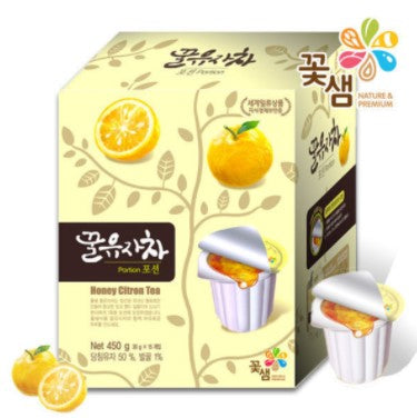 韓國花泉蜂蜜柚子茶 (散件裝) 30g x 15  Korea Kkohshame Honey Citron Tea Portion Pack 30g x 15