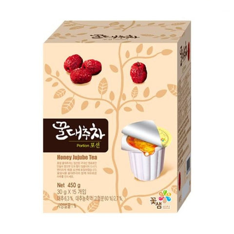 韓國花泉蜂蜜紅棗茶 (膠囊方便裝) 30g x 15 Korean Kkohshame Honey Jujube Tea Portion Pack 30g x 15