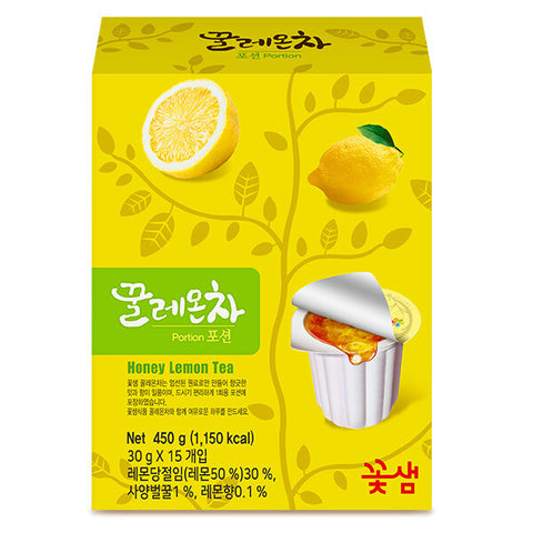 韓國花泉蜂蜜檸檬茶 (膠囊方便裝) 30g x15 Korean Kkohshame Honey Lemon Tea Portion Pack 30g x15
